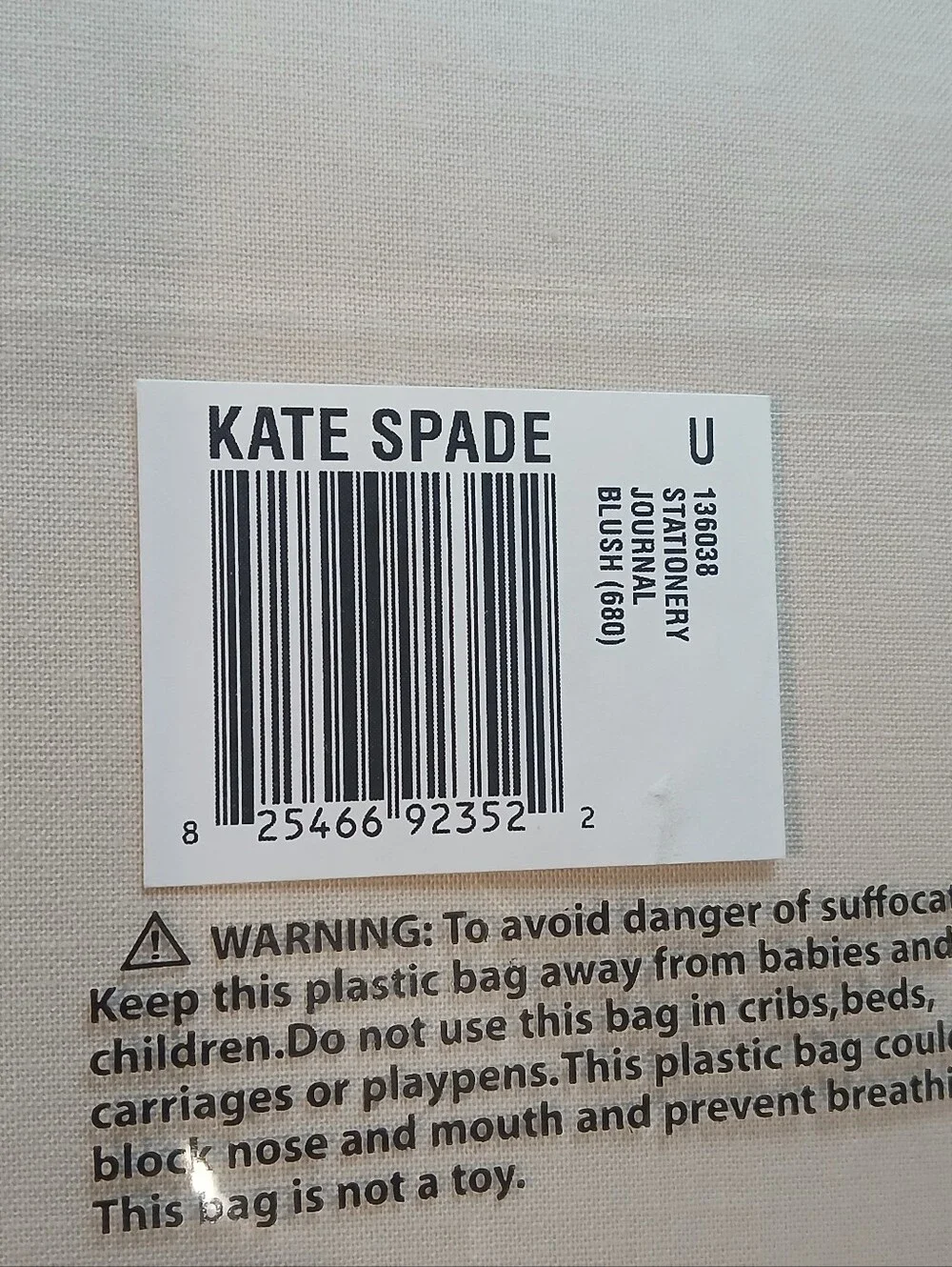 Kate Spade Escape the Ordinary Lined Journal NWT